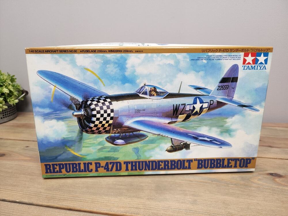 Tamiya - Republic P-47D Thunderbolt "Bubbletop" 1/48 61090